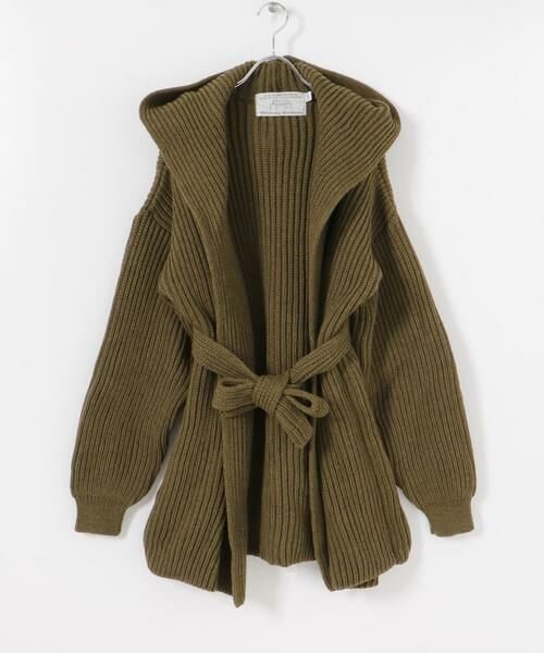 URBAN RESEARCH / アーバンリサーチ カーディガン・ボレロ | 『別注』OLDDERBY KNITWEAR×UR　Open Front Hoodie | 詳細1