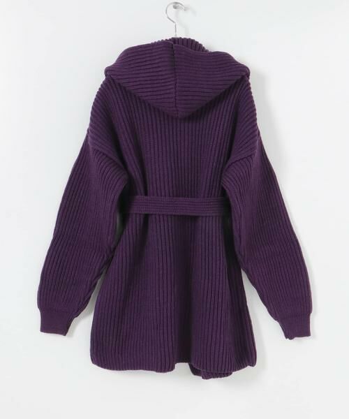 URBAN RESEARCH / アーバンリサーチ カーディガン・ボレロ | 『別注』OLDDERBY KNITWEAR×UR　Open Front Hoodie | 詳細8