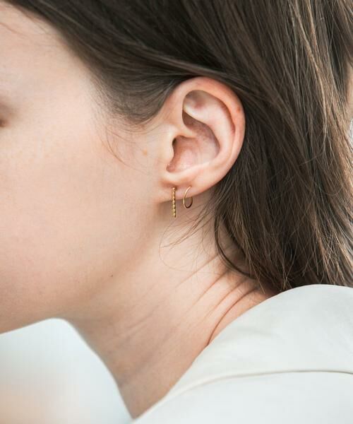 URBAN RESEARCH / アーバンリサーチ ピアス・イヤリング | decor『デコール』　18K DesignTwistPierce | 詳細1