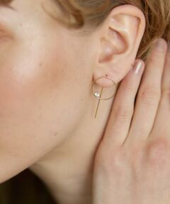 URBAN RESEARCH / アーバンリサーチ ピアス・イヤリング | decor『デコール』　18K TopazCirclePierce