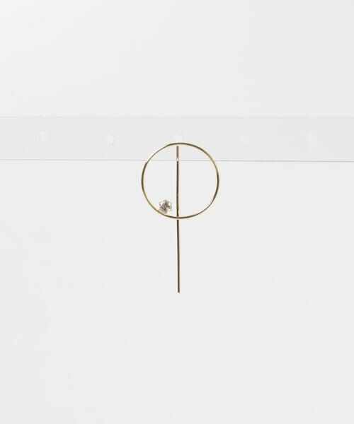 URBAN RESEARCH / アーバンリサーチ ピアス・イヤリング | decor『デコール』　18K TopazCirclePierce | 詳細11