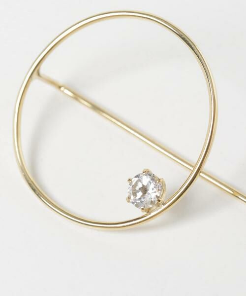 URBAN RESEARCH / アーバンリサーチ ピアス・イヤリング | decor『デコール』　18K TopazCirclePierce | 詳細13