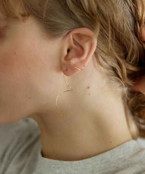 URBAN RESEARCH / アーバンリサーチ ピアス・イヤリング | decor『デコール』　18K SpiralPierce | 詳細2