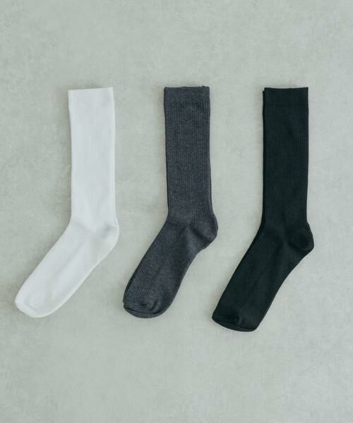 URBAN RESEARCH / アーバンリサーチ ソックス | 『UR TECH』リブソックス | 詳細4