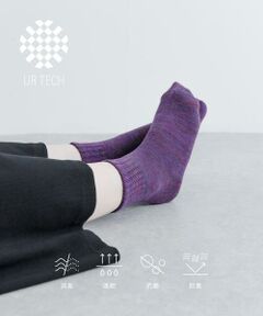 URBAN RESEARCH / アーバンリサーチ ソックス | 『UR TECH』ミックスカラーリブソックス