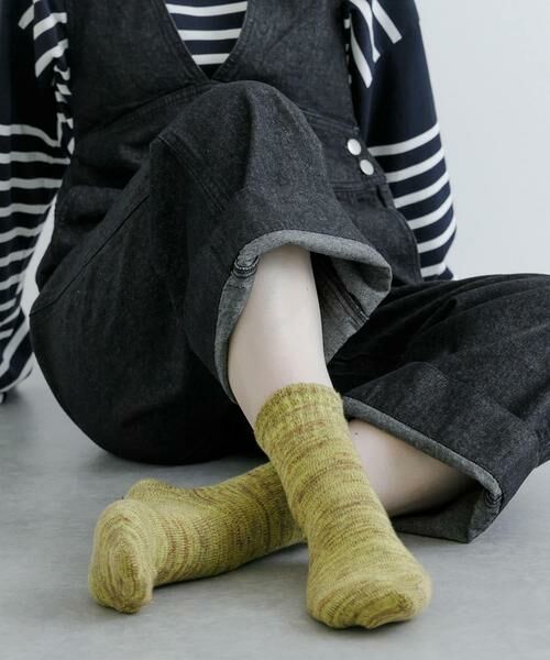 URBAN RESEARCH / アーバンリサーチ ソックス | 『UR TECH』ミックスカラーリブソックス | 詳細1