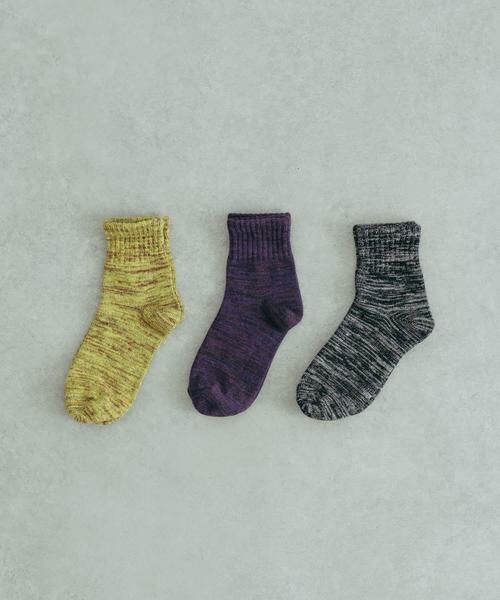 URBAN RESEARCH / アーバンリサーチ ソックス | 『UR TECH』ミックスカラーリブソックス | 詳細6