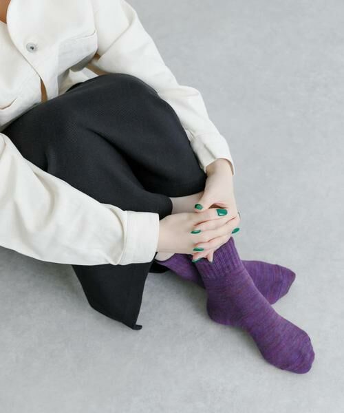 URBAN RESEARCH / アーバンリサーチ ソックス | 『UR TECH』ミックスカラーリブソックス | 詳細11