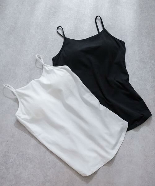 URBAN RESEARCH / アーバンリサーチ キャミソール・チューブトップ | 『UR TECH』カップ付きキャミソール | 詳細4