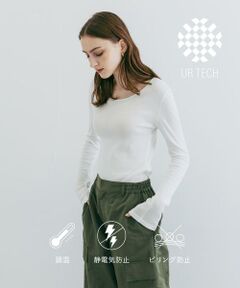URBAN RESEARCH / アーバンリサーチ Tシャツ | 『UR TECH』クルーネックロングTシャツ