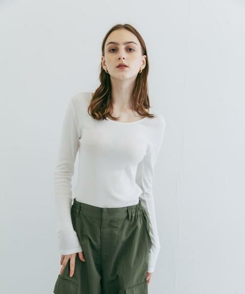 URBAN RESEARCH / アーバンリサーチ Tシャツ | 『UR TECH』クルーネックロングTシャツ | 詳細1