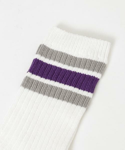 URBAN RESEARCH / アーバンリサーチ ソックス | 『UR TECH』ラインリブソックス | 詳細9
