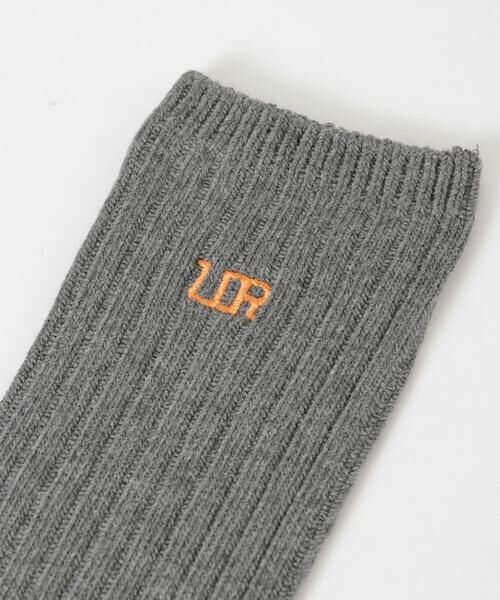 URBAN RESEARCH / アーバンリサーチ ソックス | 『UR TECH』ロングリブ刺繍ソックス | 詳細6