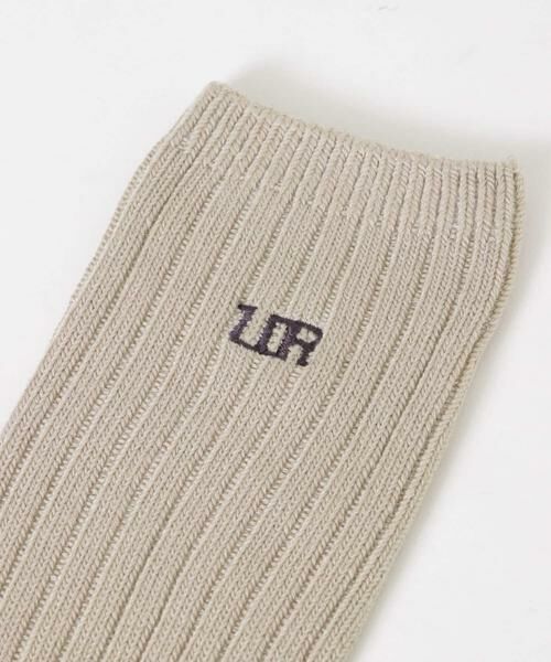 URBAN RESEARCH / アーバンリサーチ ソックス | 『UR TECH』ロングリブ刺繍ソックス | 詳細8