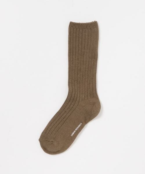 URBAN RESEARCH/アーバンリサーチ 『URTECH』太リブソックス ブラウン 22-24 URBAN RESEARCH/アーバンリサーチ 『URTECH』太リブソックス ブラウン 22-24