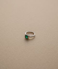 URBAN RESEARCH / アーバンリサーチ リング | decor『デコール』　石のリング グリーンオニキス