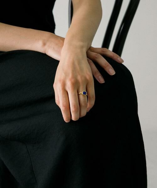 URBAN RESEARCH / アーバンリサーチ リング | decor『デコール』　石のリング ラピスラズリ | 詳細1