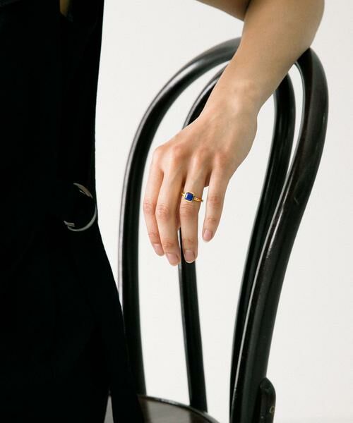 URBAN RESEARCH / アーバンリサーチ リング | decor『デコール』　石のリング ラピスラズリ | 詳細3