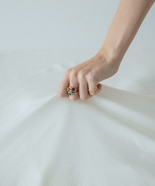 URBAN RESEARCH / アーバンリサーチ リング | decor『デコール』　石のリング ラピスラズリ | 詳細7