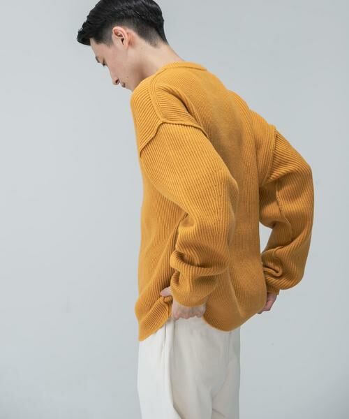 URBAN RESEARCH / アーバンリサーチ ニット・セーター | 『別注』ROUTINE×URBAN RESEARCH　テーラードプルオーバー | 詳細3