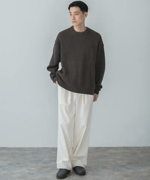 URBAN RESEARCH / アーバンリサーチ ニット・セーター | 『別注』ROUTINE×URBAN RESEARCH　テーラードプルオーバー | 詳細14