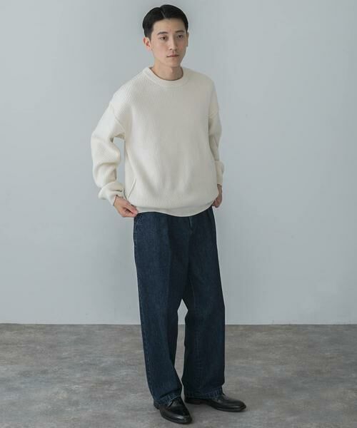 URBAN RESEARCH / アーバンリサーチ ニット・セーター | 『別注』ROUTINE×URBAN RESEARCH　テーラードプルオーバー | 詳細22