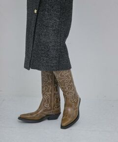 URBAN RESEARCH / アーバンリサーチ ブーツ（ショート丈） | GANNI　Embroidered Western Boot