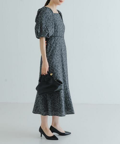 URBAN RESEARCH / アーバンリサーチ ドレス | LA MAISON　スクエアネックJQワンピース | 詳細5