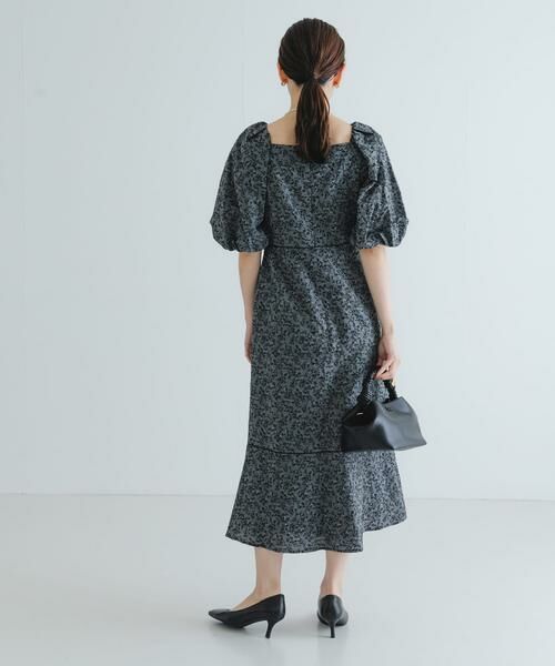 URBAN RESEARCH / アーバンリサーチ ドレス | LA MAISON　スクエアネックJQワンピース | 詳細9