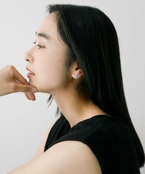 URBAN RESEARCH / アーバンリサーチ ピアス・イヤリング | METIER　Astra Hexa Turquoise Stud | 詳細2