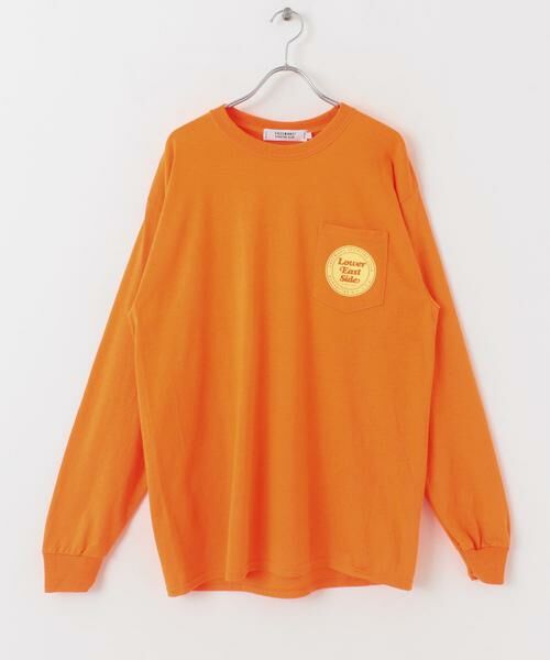 URBAN RESEARCH/アーバンリサーチ FSC LOWER EAST SIDE LONG-SLEEVE T-SHIRTS オレンジ L URBAN RESEARCH/アーバンリサーチ FSC LOWER EAST SIDE LONG-SLEEVE T-SHIRTS オレンジ L