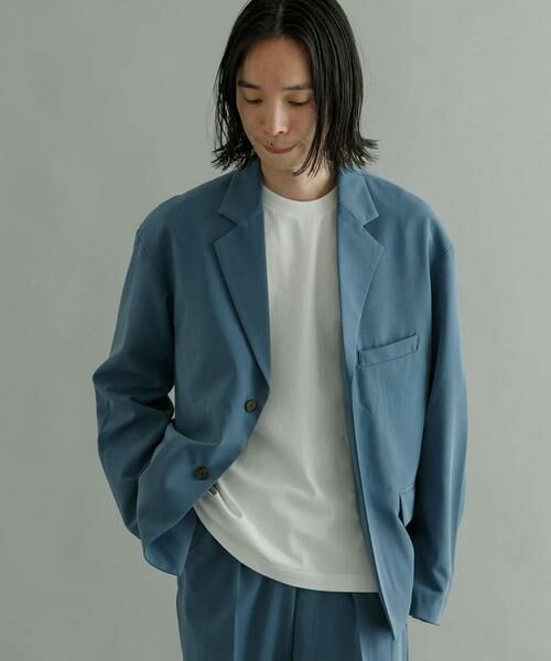 URBAN RESEARCH / アーバンリサーチ その他アウター | 『セットアップ対応』URBAN RESEARCH iD　ウーリーストレッチオーバージャケット | 詳細1