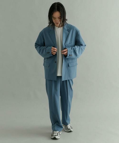 URBAN RESEARCH / アーバンリサーチ その他アウター | 『セットアップ対応』URBAN RESEARCH iD　ウーリーストレッチオーバージャケット | 詳細2