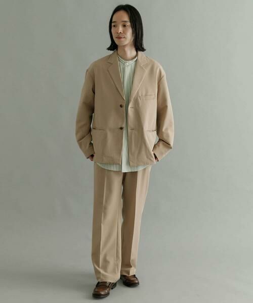 URBAN RESEARCH / アーバンリサーチ その他アウター | 『セットアップ対応』URBAN RESEARCH iD　ウーリーストレッチオーバージャケット | 詳細7
