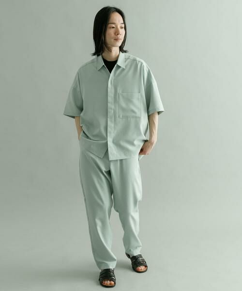 URBAN RESEARCH / アーバンリサーチ その他パンツ | URBAN RESEARCH iD　Reflax LINEN LIKE PANTS | 詳細1