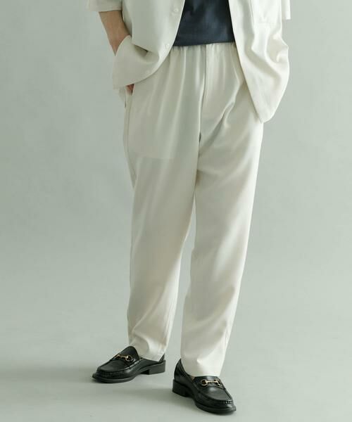 URBAN RESEARCH / アーバンリサーチ その他パンツ | URBAN RESEARCH iD　Reflax LINEN LIKE PANTS | 詳細7