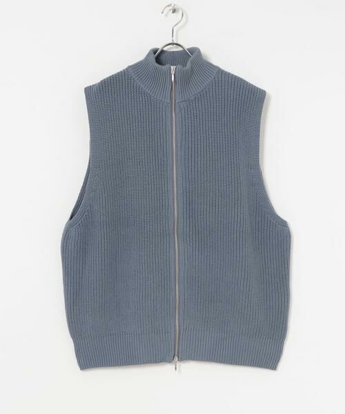 URBAN RESEARCH / アーバンリサーチ ニット・セーター | URBAN RESEARCH iD　ジップアップニットベスト | 詳細4