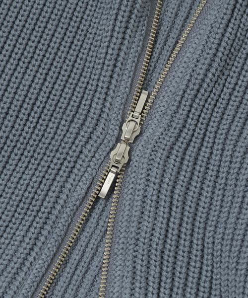 URBAN RESEARCH / アーバンリサーチ ニット・セーター | URBAN RESEARCH iD　ジップアップニットベスト | 詳細6