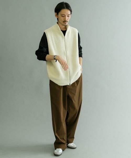 URBAN RESEARCH / アーバンリサーチ ニット・セーター | URBAN RESEARCH iD　ジップアップニットベスト | 詳細11