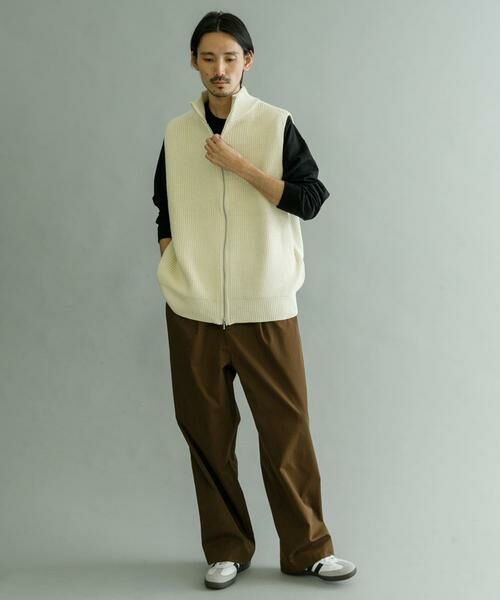 URBAN RESEARCH / アーバンリサーチ ニット・セーター | URBAN RESEARCH iD　ジップアップニットベスト | 詳細12