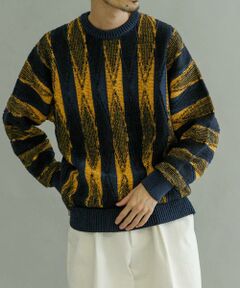 URBAN RESEARCH / アーバンリサーチ ニット・セーター | ジャカードプルオーバーニット