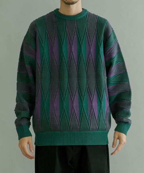 URBAN RESEARCH / アーバンリサーチ ニット・セーター | ジャカードプルオーバーニット | 詳細2