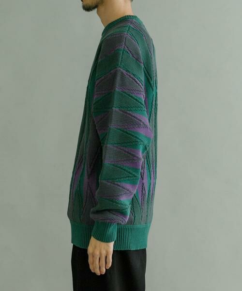 URBAN RESEARCH / アーバンリサーチ ニット・セーター | ジャカードプルオーバーニット | 詳細3
