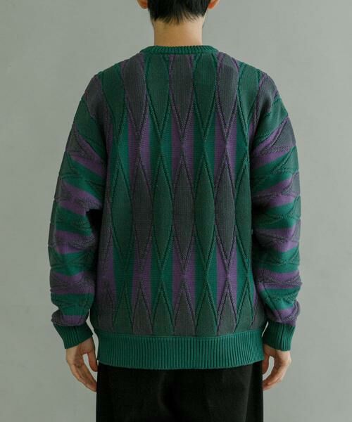 URBAN RESEARCH / アーバンリサーチ ニット・セーター | ジャカードプルオーバーニット | 詳細4