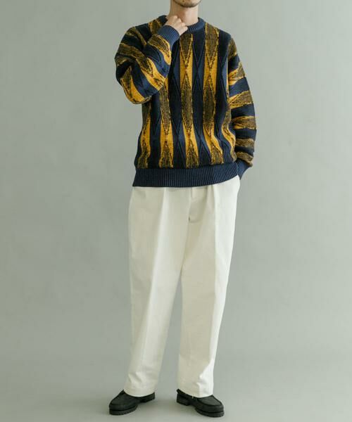 URBAN RESEARCH / アーバンリサーチ ニット・セーター | ジャカードプルオーバーニット | 詳細7