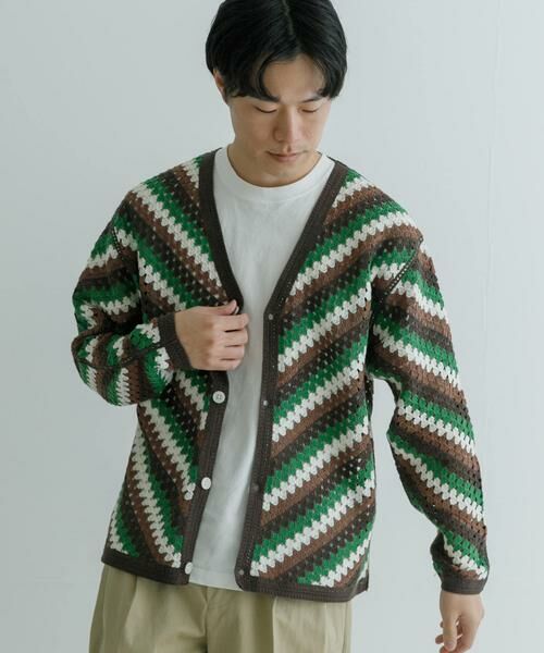 URBAN RESEARCH / アーバンリサーチ カーディガン・ボレロ | URBAN RESEARCH iD　クロシェカーディガン | 詳細1