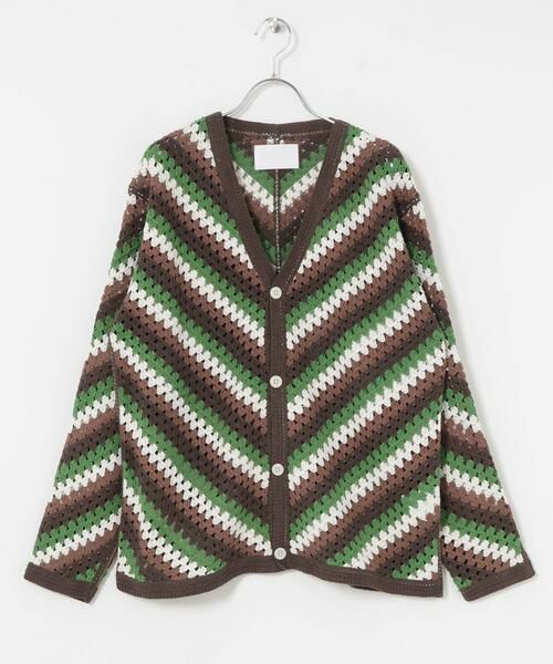 URBAN RESEARCH / アーバンリサーチ カーディガン・ボレロ | URBAN RESEARCH iD　クロシェカーディガン | 詳細5