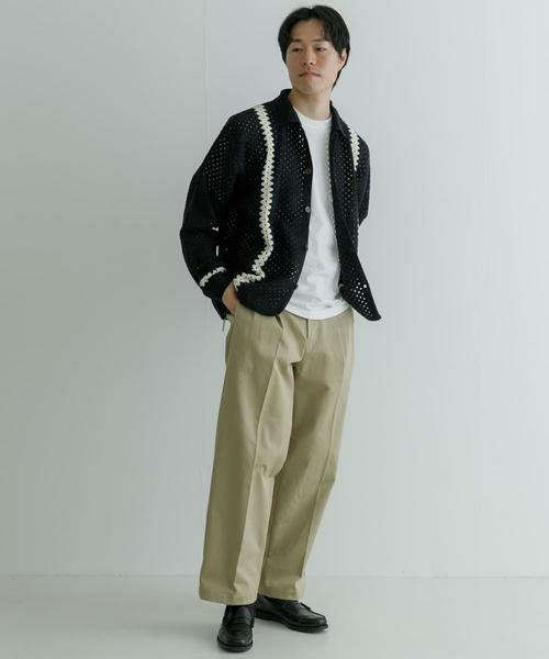 URBAN RESEARCH / アーバンリサーチ ニット・セーター | URBAN RESEARCH iD　クロシェシャツ | 詳細4