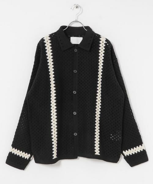 URBAN RESEARCH / アーバンリサーチ ニット・セーター | URBAN RESEARCH iD　クロシェシャツ | 詳細5