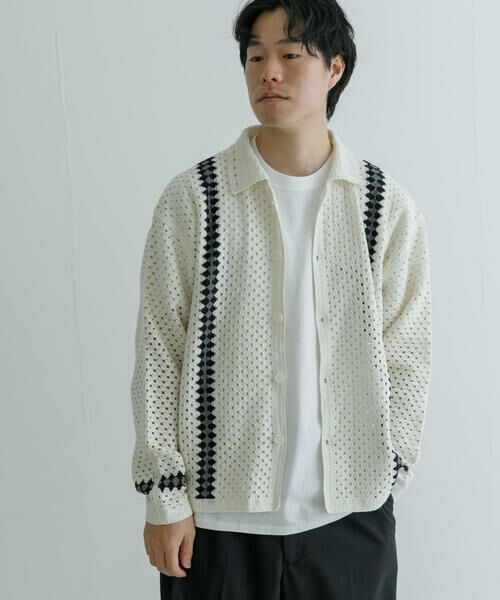 URBAN RESEARCH / アーバンリサーチ ニット・セーター | URBAN RESEARCH iD　クロシェシャツ | 詳細8